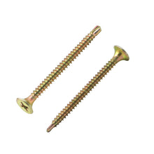 Akord Screw Plasterboard SDS Gold Plated #6, 1" 1-1/4" 1-3/4"