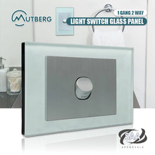 CLSOL Glass Panel Horizontal/Vertical Wall Switches & GPOs