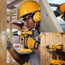 INGCO CDLI2002S Li-ion Cordless Drill 20V Kit