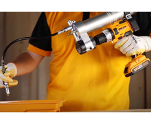 INGCO CGULI2001 Li-ion HD Cordless Grease Gun 20V Skin