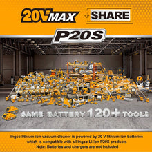 INGCO CVLI2001 Li-Ion Cordless Vacuum Cleaner Hand Held 20V