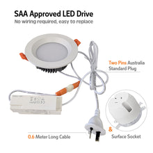 LIANGXI LED Fixed Downlight 9W Dia 120mm Round 3000K