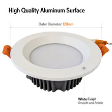LIANGXI LED Fixed Downlight 9W Dia 120mm Round 3000K