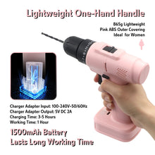 MUTBERG Pink Cordless Drill Driver One-piece 12V 10mm