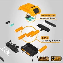 INGCO FBLI2001 Li-Ion 2.0Ah Battery Pack 20V