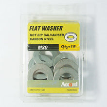 Akord Flat Washer Metric Hdg M6 M8 M10 M12 M16 M20