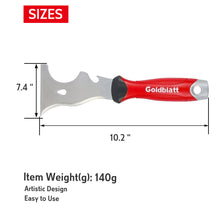 Goldblatt G05015 Painter's Tool S/S Soft Grip 9 in 1