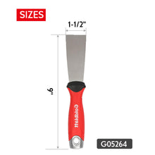 Goldblatt Spring Steel Flex Joint Knife Zinc Alloy Hammer End Soft Grip Handle 1-1/2" 2" 3" 4" 6"