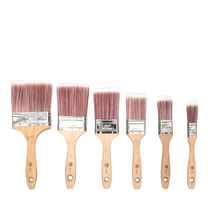 CIC Paint Brush Synthetic Bristle Beech Wooden Handle 25mm 38mm 50mm 63mm 75mm 100mm