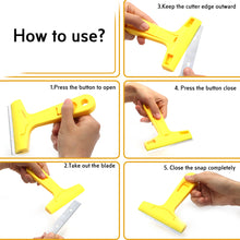 BRAKEMAN PCN0100 Paint Scraper Plastic Handle 4inch (100mm)