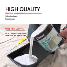 Brakeman PT403 Paint Roller Tray Black Plastic 4inch (100mm)