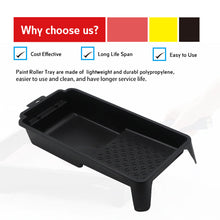 Brakeman PT403 Paint Roller Tray Black Plastic 4inch (100mm)