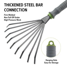 AIFA AF0814T Garden Small Tool Hand Fan Rake TPR Handle