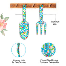 MOUTAN EGGT0311 Garden Tools Floral Printed Aluminum Alloy 3 PCS Kit