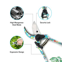 MOUTAN EGGT0311 Garden Tools Floral Printed Aluminum Alloy 3 PCS Kit