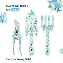 MOUTAN EDGP095 Garden Tools Floral Printed 3 PCS Kit