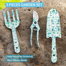MOUTAN EDGP095 Garden Tools Floral Printed 3 PCS Kit