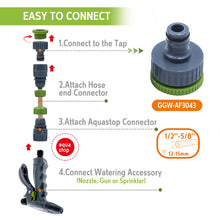 AIFA Garden Irrigation Fittings Tap Adaptor 1/2"-3/4" or 3/4"-1"