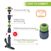 AIFA AF3051 Garden Irrigation Fittings Auto Shut off Hose Connector 1/2inch