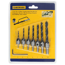 COMOWARE CO007CD Countersink Drill Bit Set HSS 3mm to 10mm 7PCS