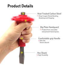 JJ JJT2201 6pcs Chisel & Punch Set Cushion Grip