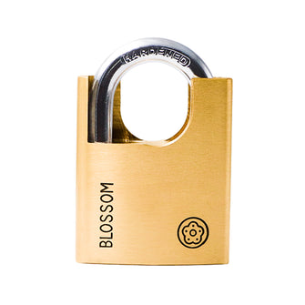BLOSSOM Padlock Brass Protected Shackle 50mm BC9650