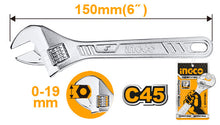 INGCO Adjustable Wrench 150mm 200mm 250mm 300mm