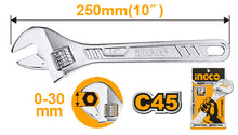 INGCO Adjustable Wrench 150mm 200mm 250mm 300mm