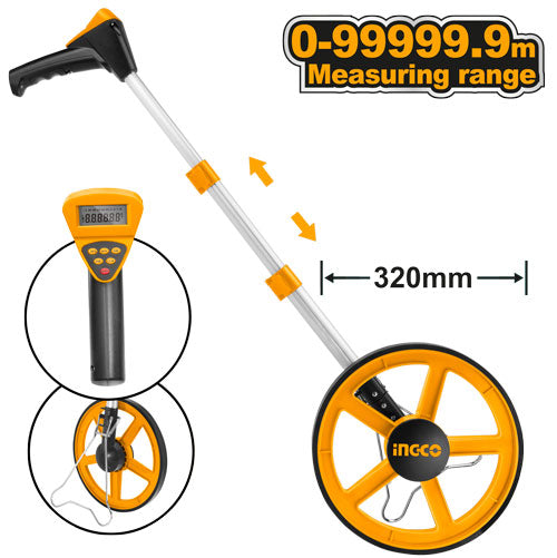 INGCO HDMW23 Digital Measuring Wheel– Maxrite
