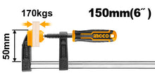 INGCO F-Clamp Multiple Size