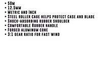 INGCO HFMT8250 Tape Measure F/G 50Mx12.5Mm Dual