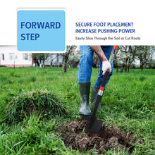 MOUTAN 82037 Medium Shovel Square Mouth Cushion Grip With Long Fibreglass Shaft 105CM (41.5")