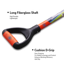 MOUTAN 83021 Medium Shovel Square Cushion D Grip With Fibreglass Shaft 53CM (21")