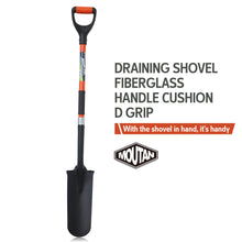 MOUTAN 83022 Draining Spade Cushion D Grip With Fibreglass Shaft 53CM (21")