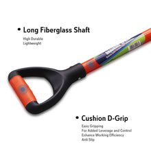 MOUTAN 83022 Draining Spade Cushion D Grip With Fibreglass Shaft 53CM (21")