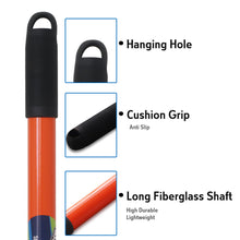 MOUTAN 83034 Shovel Round Mouth Cushion Grip With Long Fibreglass Shaft 105CM (41.5")