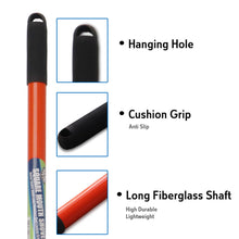 MOUTAN 83035 Shovel Square Mouth Cushion Grip With Long Fibreglass Shaft 105CM (41.5")