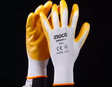 INGCO HGNG01 Gloves Nitrile XL/L12Pairs/Pk