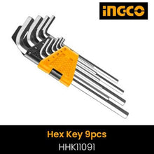 INGCO HHK11091 Hex Key Set 9 Pcs