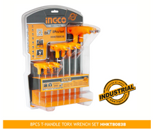 INGCO HHKT80838 T-Handle Torx Key Set 8 Pcs