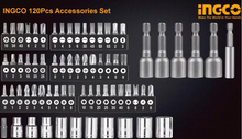 INGCO HKTAC011201 Accessories Kit 120Pcs