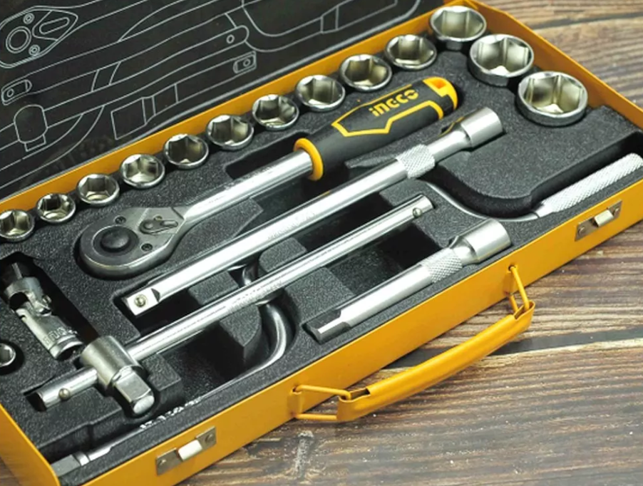 INGCO HKTS0243 Drive Socket Set 1/2 Inch 24 Pcs– Maxrite