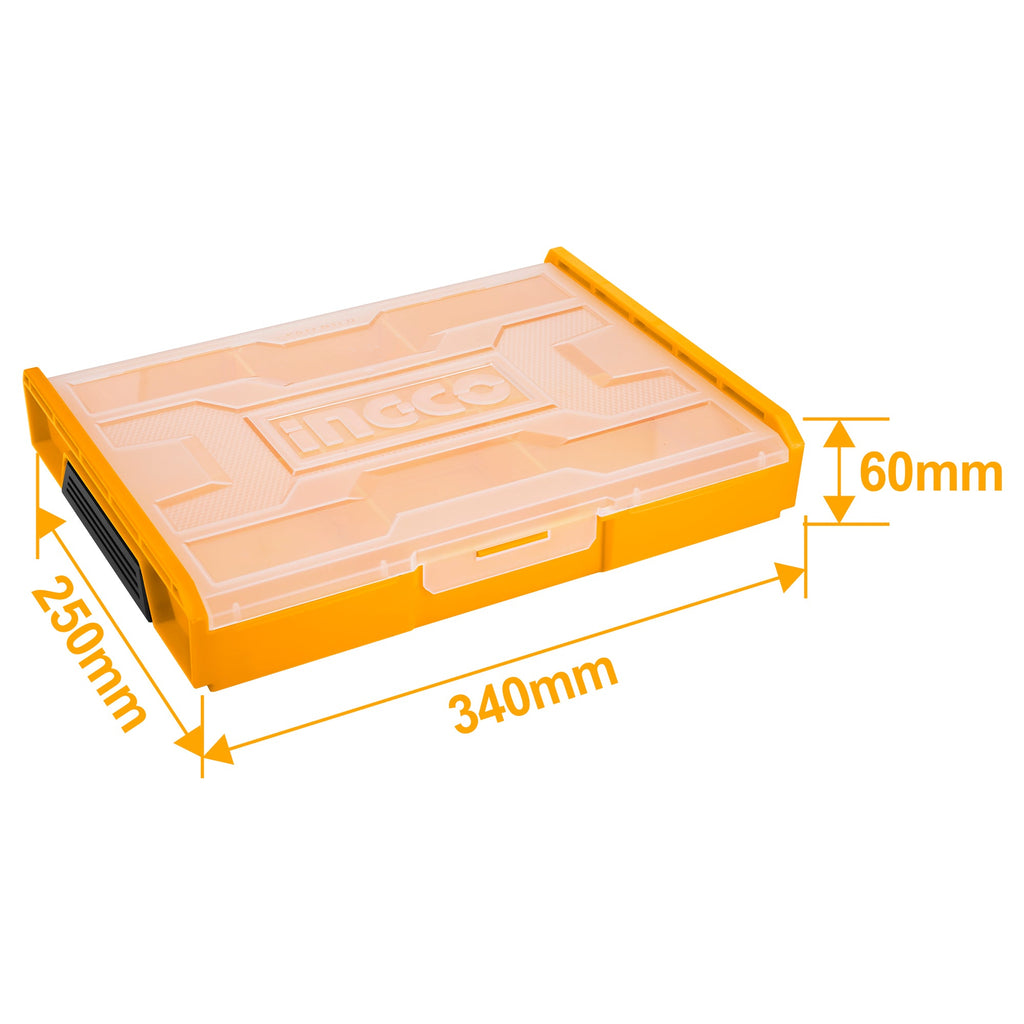 Inco Stackable Boxes INGCO HKTV01 Stackable Plastic Box 340x250x60MM– Maxrite