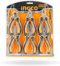 INGCO HMPS06115 Mini Pliers Set 6Pcs