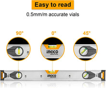 INGCO Level with Magnets 300MM 400MM 600MM 800MM 1000MM