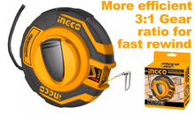 INGCO HSMT8420 Tape Measure Steel 20Mx12.5MM Dual