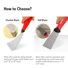 Goldblatt Flex Joint Knife S/S Zinc Alloy Hammer End Soft Grip 4" 6"