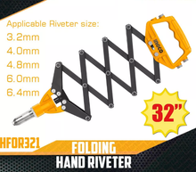 INGCO HFOR321 Folding Hand Riveter 815mm