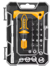 INGCO HKSDB0188 T-Handle Wrench S/Driver Ser 18 Pcs Trade