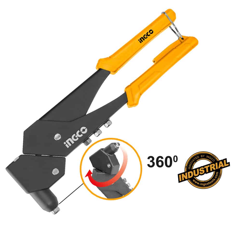 INGCO SHHR106 Hand Riveting Gun 360 Deg Swivel Head– Maxrite